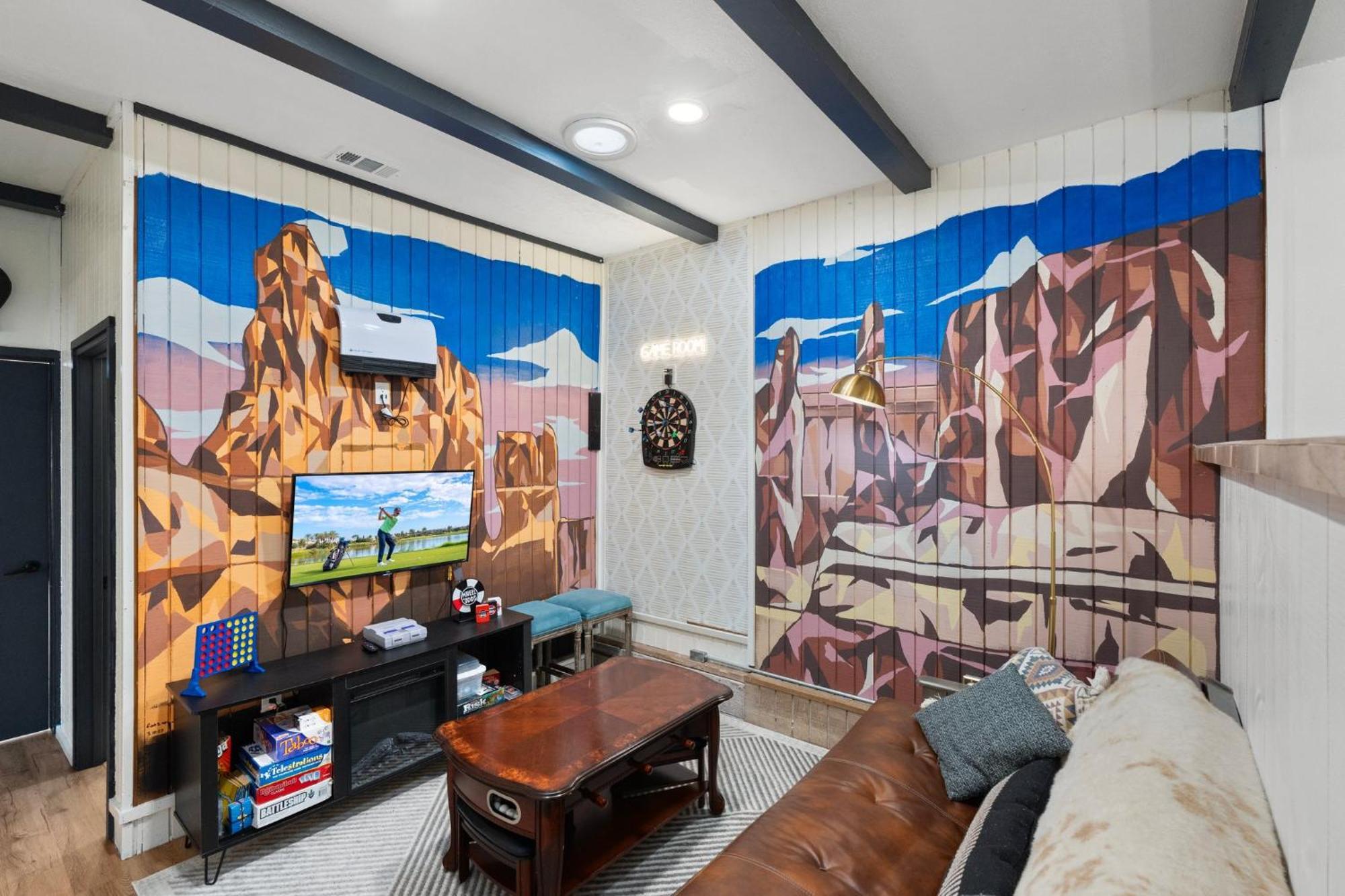 Walk To Gc Train Depot And Route 66, King Beds, Game Room, Bbq, Firepit ويليامز المظهر الخارجي الصورة